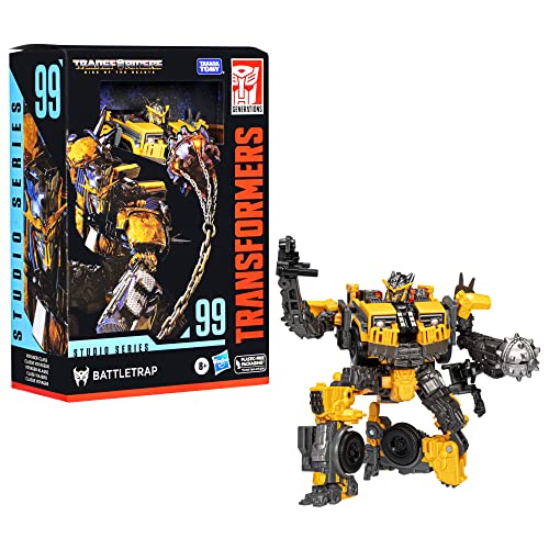 Transformers Studio Series Voyager Class 99 Battletrap Toy, Rise Of The Beasts, 6.5-Inch, Action Figure For Boys And Girls Ages 8 And Up