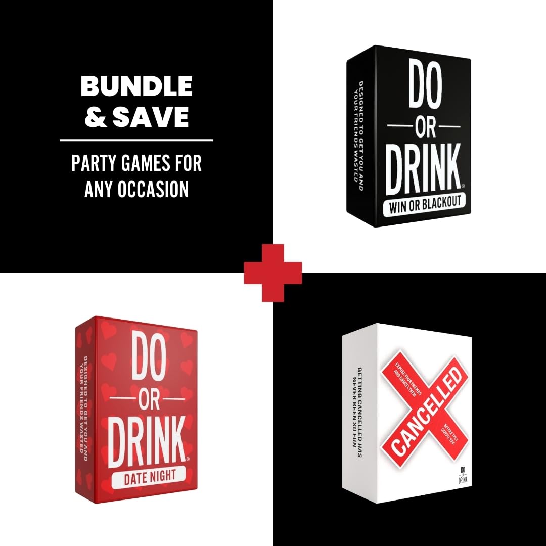Do or Drink Blackout Tower Drinking Game - mature-themed Party Game with 54 Blocks and Challenges - Fun Drunk Game for Game Night - Great Gift for Pregames Bachelorettes Couples and More
