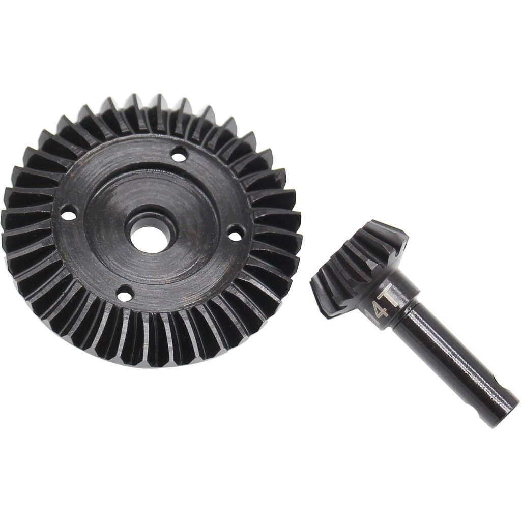 Hot Racing SWRA9364 36t/14t Steel Helical Diff Ring/Pinion Overdrive Gear Set