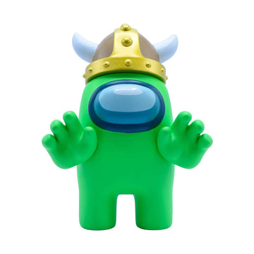 Just Toys Llc Among Us Collectible Figures - Series 2 (Green W/Viking Hat)