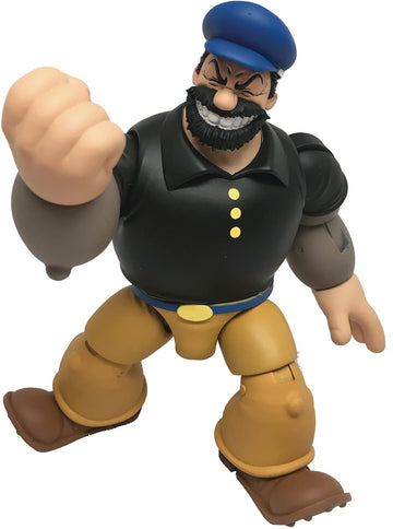Boss Fight Studio Bluto Popeye Action Figure - Highly Articulated 1:12 Collectible - Multicolored, Includes Accessories, Model POP003