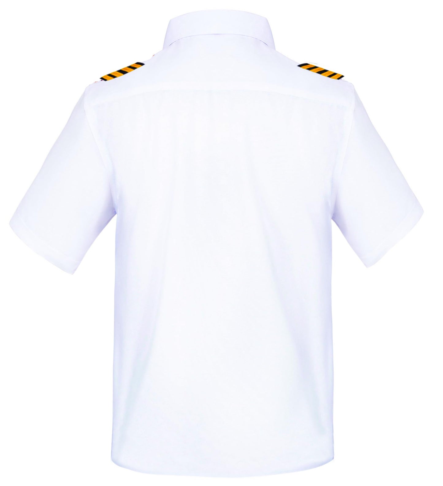 Kids Yacht Captain Sailor Costume For Boys Shirt Hat Accessories 6 Pcs Set Party Cosplay 7-8Years White