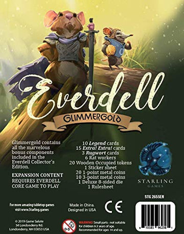 Everdell Glimmergold Upgrade Pack by Starling Games - Multicolor Expansion for Enhanced Gameplay Experience