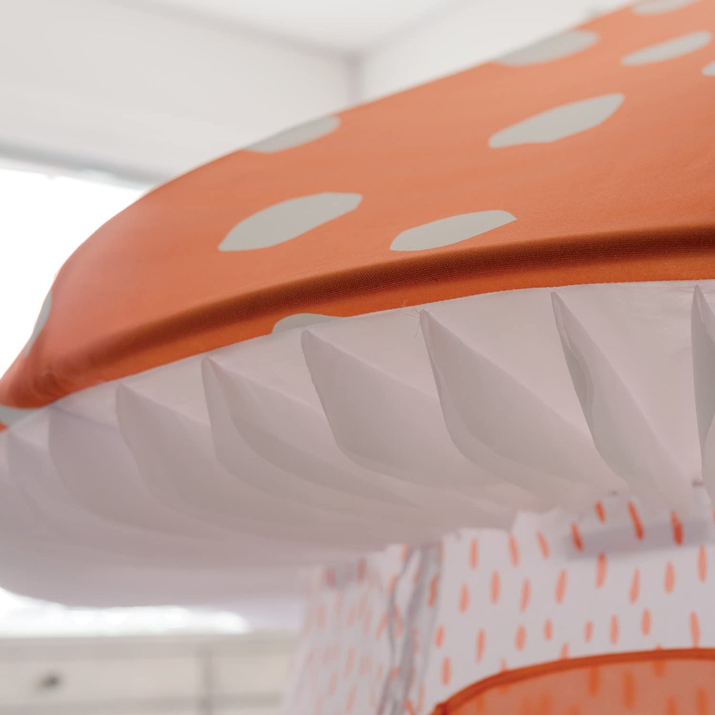 Mindware Mushroom Playhouse Tent – Kids Indoor Tent, Reading Corner, Kids Playroom Or Classroom Furniture – Gnomes And Fairy Toddler Playhouse & Sleepover Tent - Over 5 Feet Tall – Ages 3+