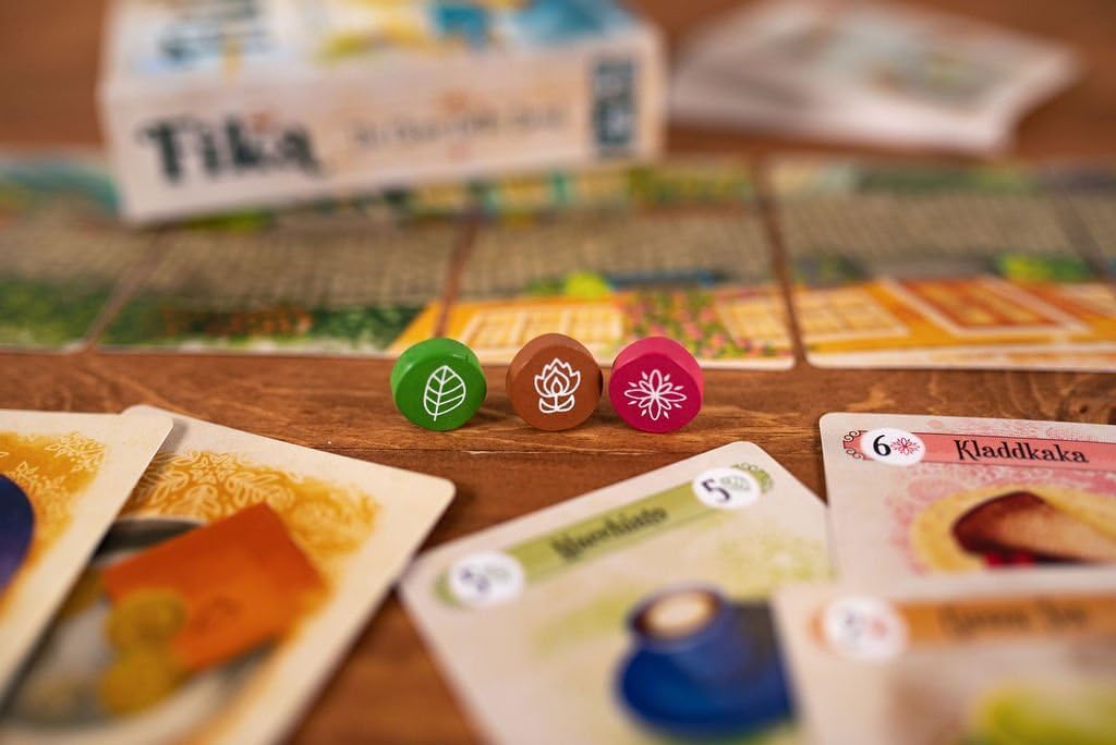 Fika , Two Player Coffee Shop Themed Strategy Card Game - 25Th Century Games