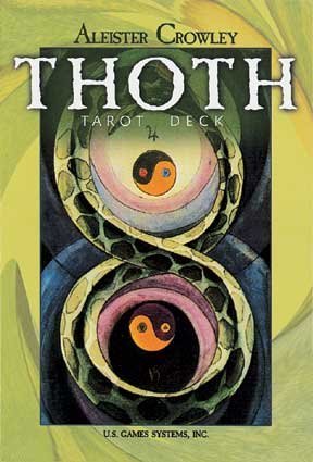 US Games Crowley Thoth Tarot Deck - Large Multicolor Paper Cards