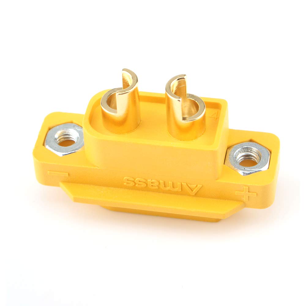 Sologood Amass 10 Pcs Xt60E1-M Mountable Xt60 Male Plug Connector For Rc Models Multicopter … …