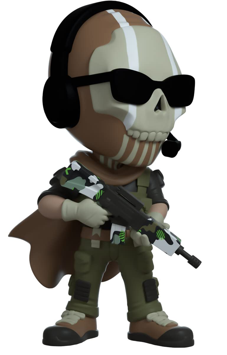 Youtooz Ghost 4.6' Vinyl Figure, Official Licensed Collectible Ghost From Call Of Duty: Modern Warfare 2, Video Game Figure By Youtooz Modern Warfare 2 Collection