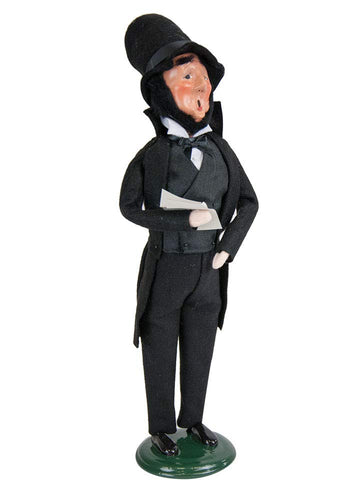 Byers' Choice Abraham Lincoln Caroler Figurine #564 From The Historical Collection