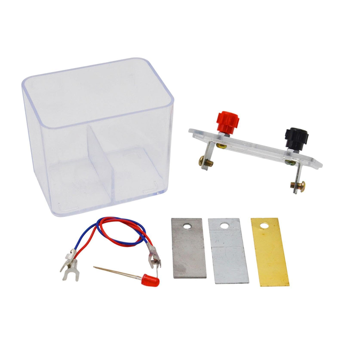 Heavenglow Primary Galvanic Cell Experiment High School Chemistryteaching Tools Kit|1 Primary Galvanic Cell Lab Experiments Kit|