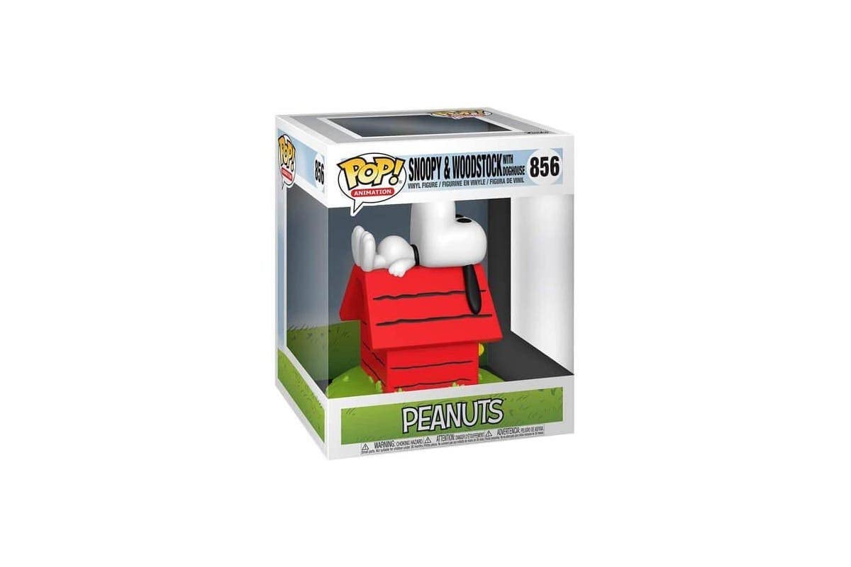 Funko Pop! Deluxe Peanuts Snoopy on Doghouse Figure - Red, 10 Count (Pack of 280)