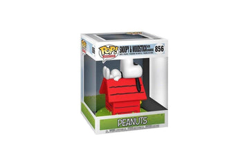 Funko Pop! Deluxe Peanuts Snoopy on Doghouse Figure - Red, 10 Count (Pack of 280)
