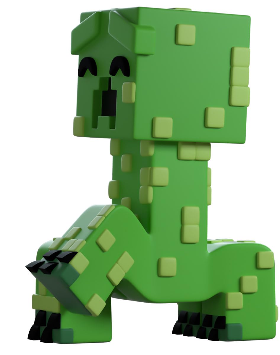 Youtooz Minecraft Creeper 4'' Inch Vinyl Figure, Official Licensed Mincraft Creeper Collectible Minecraft Collection