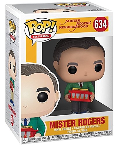 Funko Pop! Mister Rogers Neighborhood - Mr. Rogers Vinyl Figure (Bundled With Compatible Box Protector Case), Multicolor, 3.75 Inches