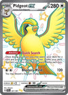 Pokemon - Pidgeot ex 221/091 - Paldean Fates - Full Art - Shiny Ultra Rare Card