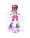 Jakks Pacific Rock N Rollerskate Doll Lightning Luna Light Up Remote Control Rollerskating Doll - Plays Music And Skates!, 10' H