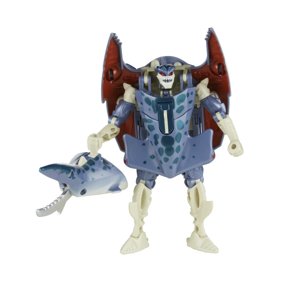 Hasbro - Maximal Cybershark Beats Wars Transformers 12Cm Action Figure, Multicolor, Single (136338)