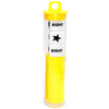 Ahoper Left Right Center Dice Game Prime Set Bundle With 3 Dices + 36 Chips. Round Tube Storage Is Very Convenient For Travel. Easy To Store, Carry Around. (Yellow)