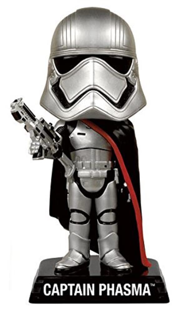 STAR WARS Funko The Force Awakens Wacky Wobbler Captain Phasma Bobble Head