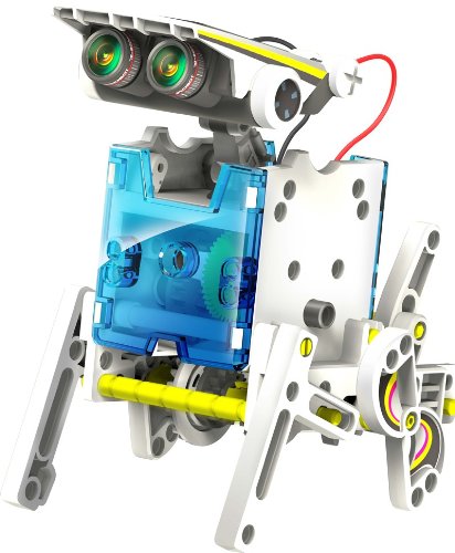 14-In-1 Educational Solar Robot | Build-Your-Own Robot Kit | Powered By The Sun