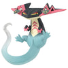 TAKARA TOMY Pokemon Moncolle MS-41 Dragapult Figure - Plastic, Red/Black/White, Model 163626