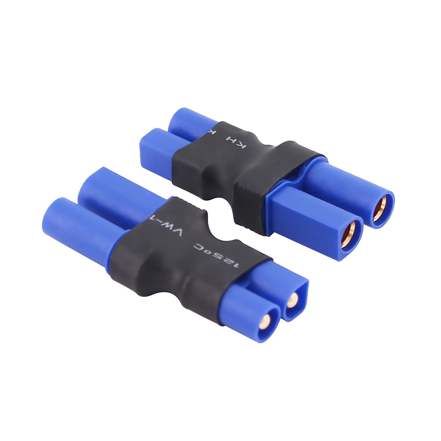 rflaueo 4pcs EC3 to EC5 Male Female RC Connector Adapter(E37-4)