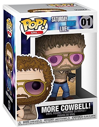 Funko Pop! Vinyl Figure: SNL Gene Frenkle "More Cowbell" - 3.75" Multicolor, Model Cowbell1SNL, Includes Pop Box Protector Case
