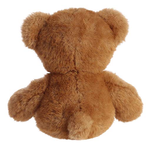 Aurora® Snuggly Softie Bear™ - Brown 9 Stuffed Animal, Comforting Companion for Imaginative Play - Small Size