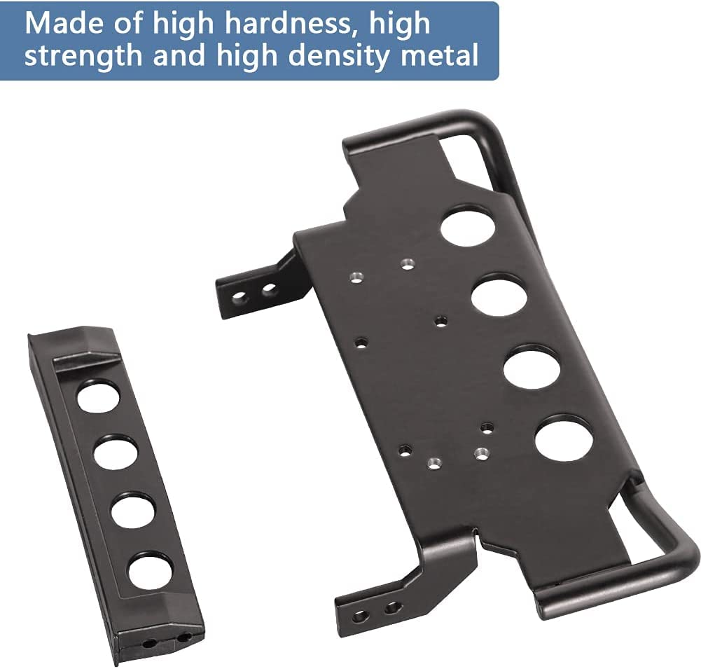 WEISHUJI RC Front Lower Bumper, Metal Front Lower Bumper, Metal Front Under Bumper for RC Crawler Car TRAXXAS TRX6 G63 TRX4 G500