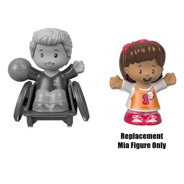 Ele Toys Replacement Part For Little-People Josh And Mia Play Basketball Playset - Fgx51 ~ Replacement Little Girl Mia Figure