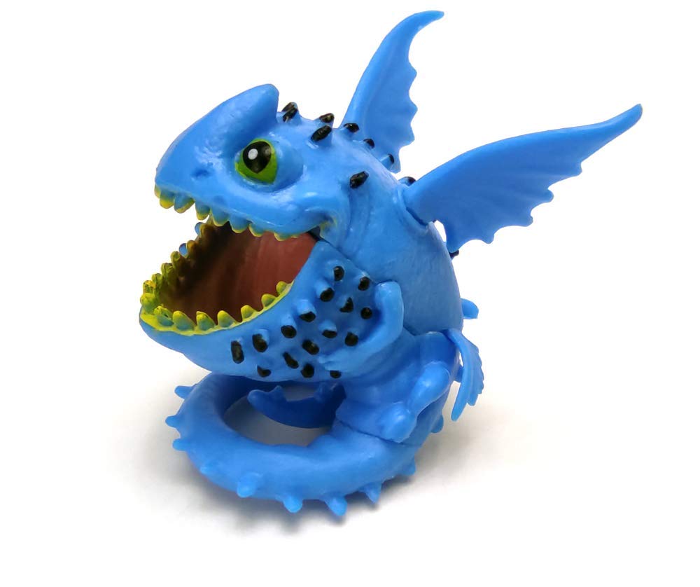 Toysvill Dragons (Set 8 pcs) - Mini Action Figures: Toothless (Night Fury) Deadly Nadder Gronckle Hideous Zippleback Hotburple Monstrous Nightmare Terrible Terror