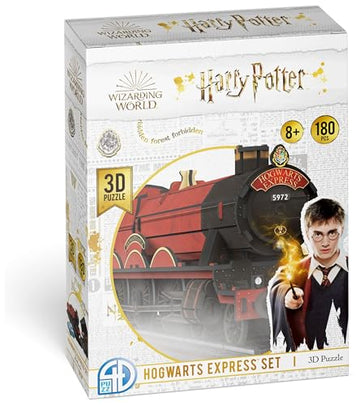 Puzzle - 3D Puzzle: Harry Potter: Hogwarts Express - 181 Piece Puzzles For Kids And Adults – Ages 14+