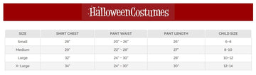 Girls Rebel Pirate Costume X-Large