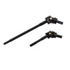 RZXYL Hard Steel Front Axle Drive Shaft CVD Set for 1/10 Axial SCX10 III AX103007 RC Crawler Car (Front)