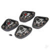 Traxxas TRX-4 Complete Set (Front & Rear) - Ultimate Traction, As Pictured