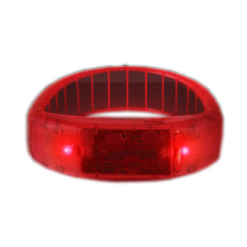 Patriotic Luminary - Red Led Fashion Bracelet For Celebrations