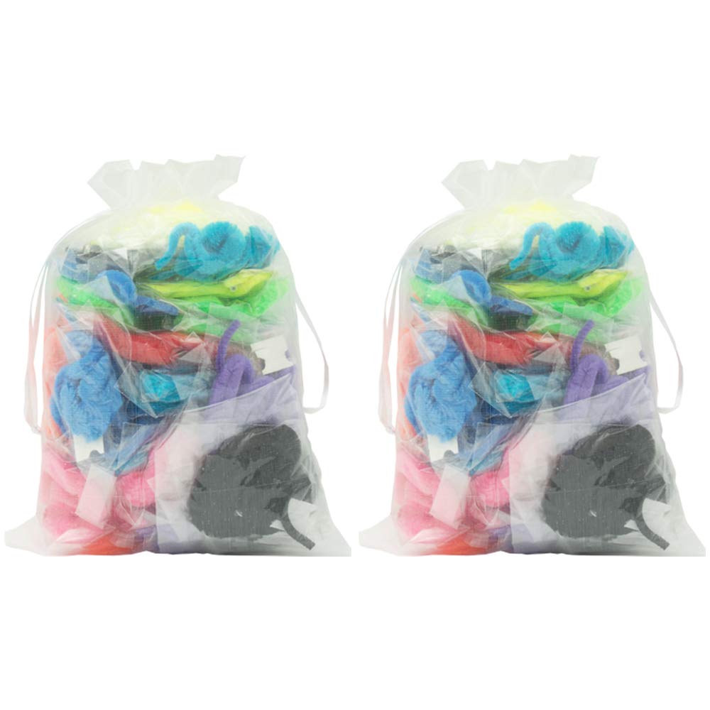 Onest 90 Pieces Magic Worm Toys Wiggly Twisty Fuzzy Worm Toys Carnival Party Favors,10 Colors