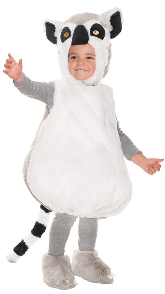 Ring Tail Lemur Toddler Costume, Medium 12-18 Months