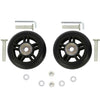 ORO 90mm Luggage Wheels Replacement - 1 Pair with 8mm Bearings for Suitcases, Inline Skates & Caster Boards