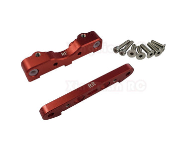 Aluminum Rear Lower Suspension Mount for Arrma 1/5 KRATON Outcast 8S BLX Upgrade Parts - Red