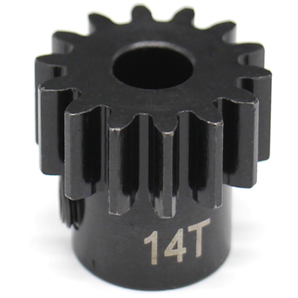 Hot Racing NSG14M15 14t Mod 1.5 Hardened Steel Pinion Gear 8mm Bore