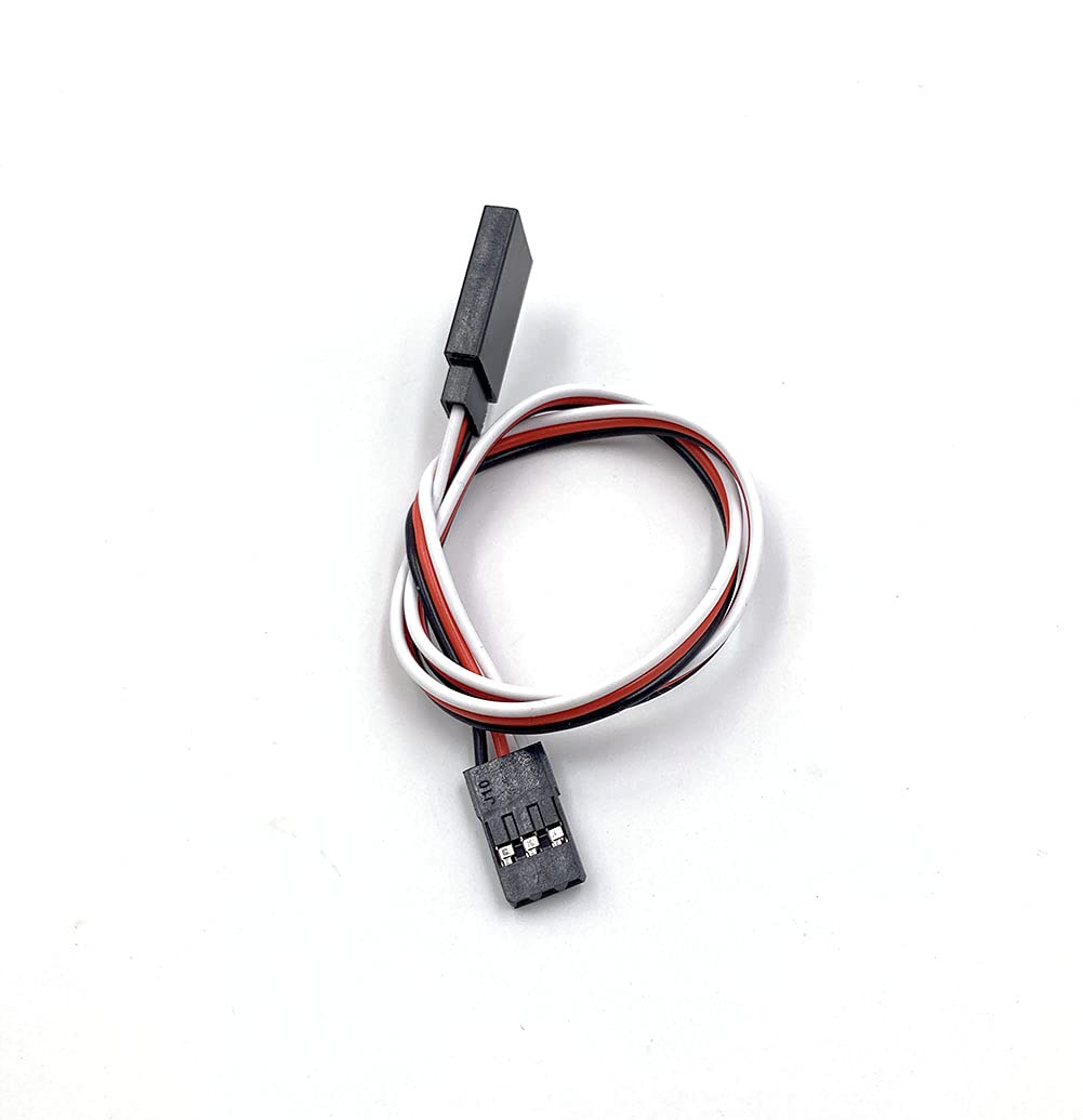 Aliotech 300mm Remote Control Servo Extension Cord Cable Male to Female Servo Extension Lead Wire Cable for RC JR Futaba RC Car