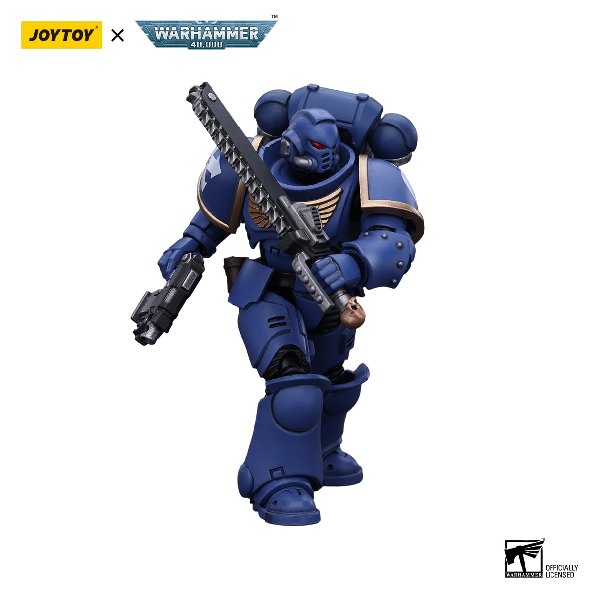 Joytoy Warhammer 40K Space Marines 1/18 Action Figures Joy Toy Mecha Figure Model Ultramarines Outriders Brother Catonus