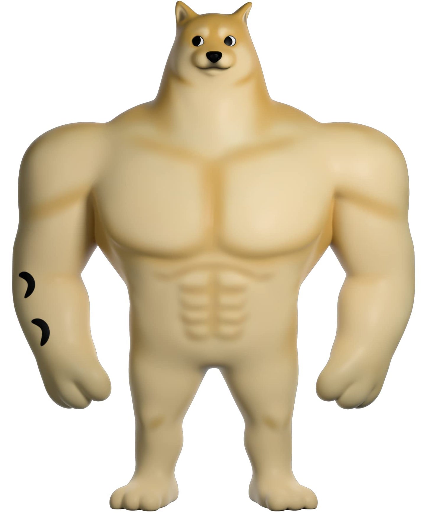Youtooz Swole Doge Vinyl Figure, 5' Buff Doge Meme Figure Meme Collection Based On Famous Internet Memes