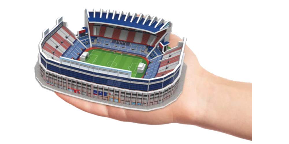 Fcb Estadio De Nanostad, Puzzle 3D Stadium Camp Nou Mini By Fc Barcelona (34010), Multicoloured