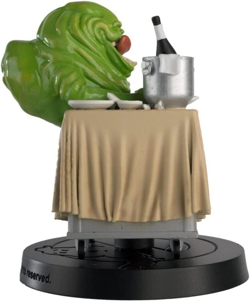 Ghostbusters - Eaglemoss Hero Collector 11Cm 1:16 Scale Resin Slimer Dining At Food Trolley Figurine