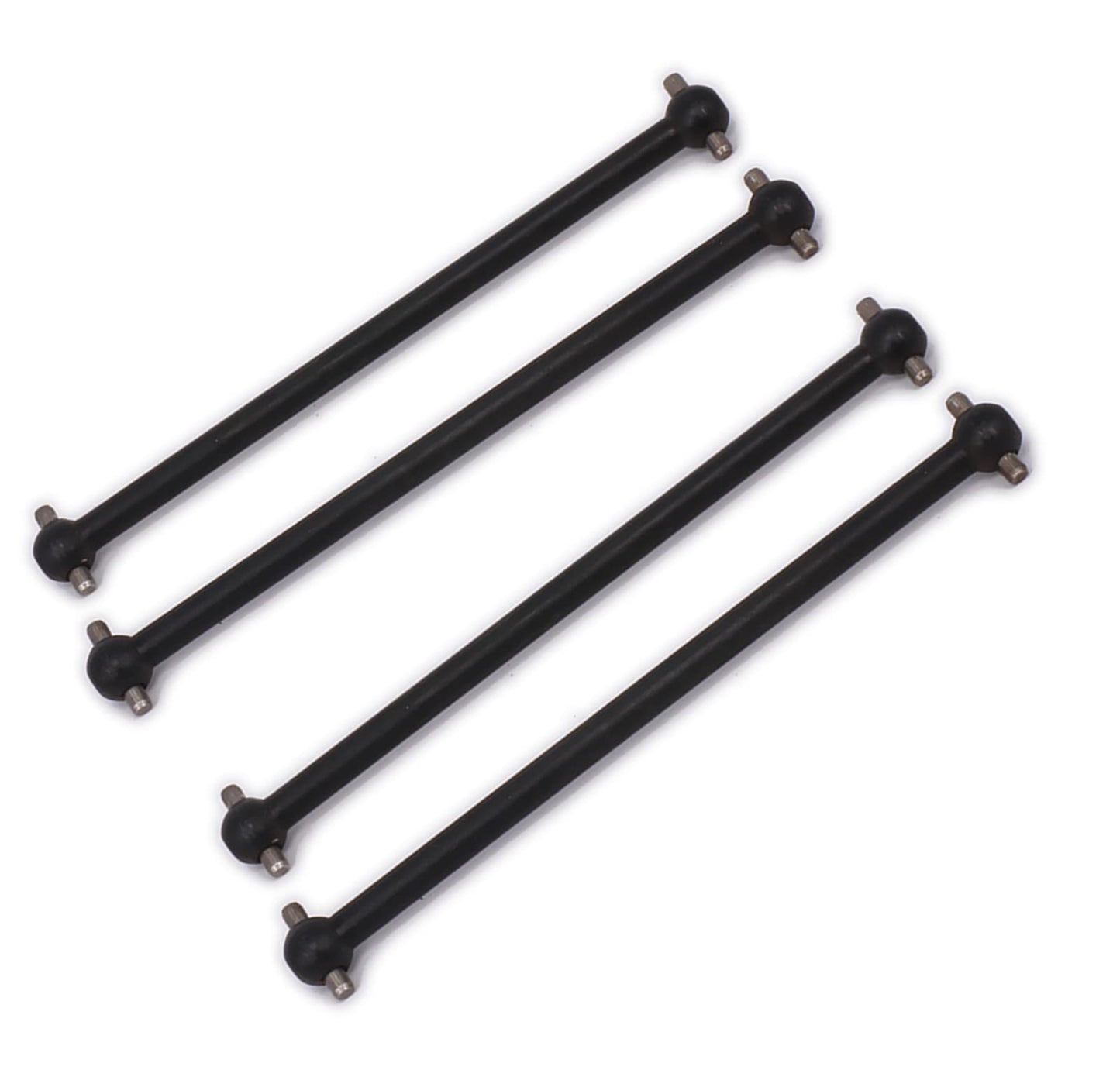 #45 Steel RC Drive Shaft Dogbone Overall Length 77mm for 1/10 RC Hobby Model Car hsp Wltoy Redcat 4PCS/Set