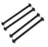 #45 Steel RC Drive Shaft Dogbone Overall Length 77mm for 1/10 RC Hobby Model Car hsp Wltoy Redcat 4PCS/Set
