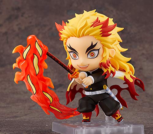 Good Smile Company Kyojuro Rengoku Nendoroid Action Figure 3.93 Inch Multi-color Model 194903