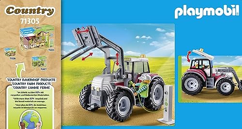 Playmobil Large Tractor With Accessories